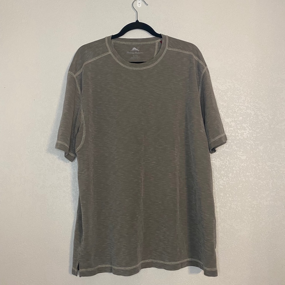 Tommy Bahama Men's Coastal Crest IslandZone Crew Neck Short Sleeve Shirt Size XL